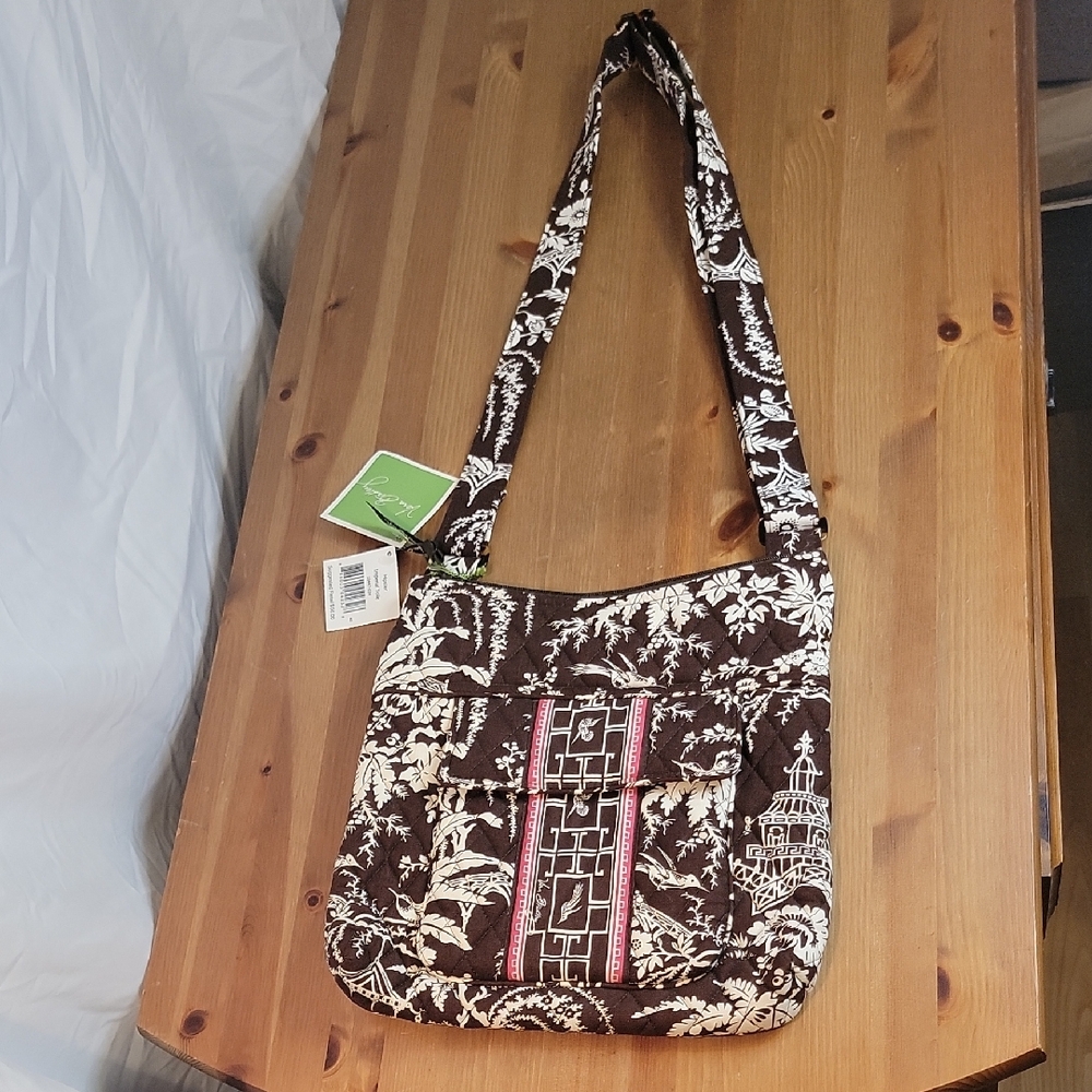 Vera Bradley Crossbody Imperial Toile Hipster Tote NWT